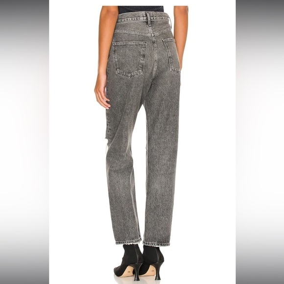 AGOLDE 90's Mid Rise Loose Jeans in Outline - Picture 12 of 12